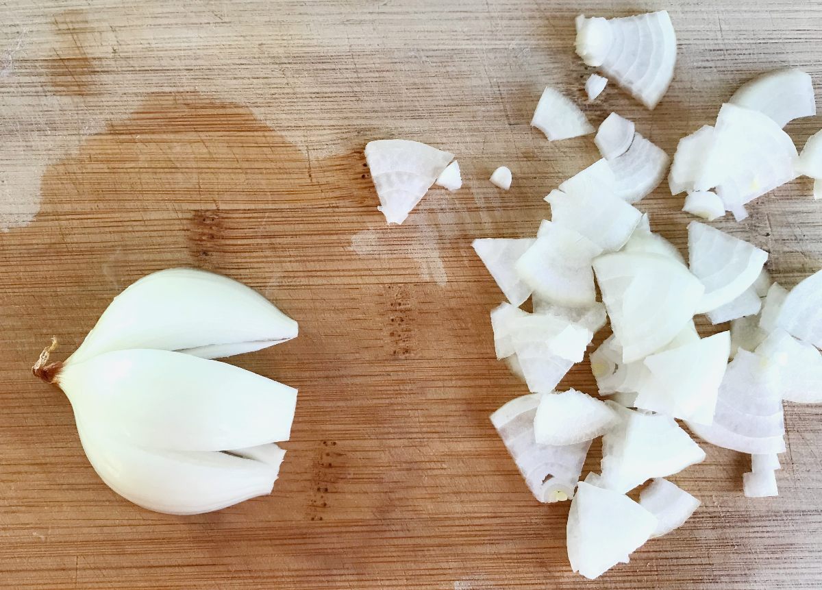 Chop onion