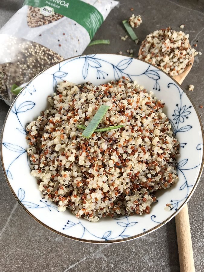 Cooked quinoa