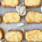 Egg and Cheese Crostini