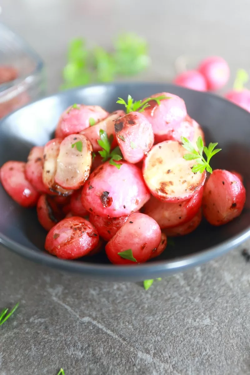 Grilled Radishes & Pickled Radishes From The Garden - Taste And See