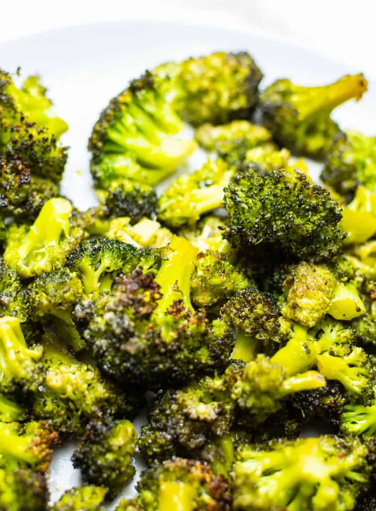 Side Dishes for Lasagna - Air Fryer Frozen broccoli.
