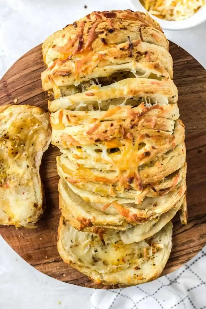 Pull Apart Garlic Bread to serve with Lasagna.