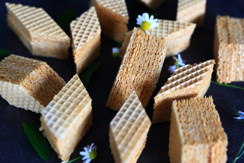 Dulce de Leche waffles cake